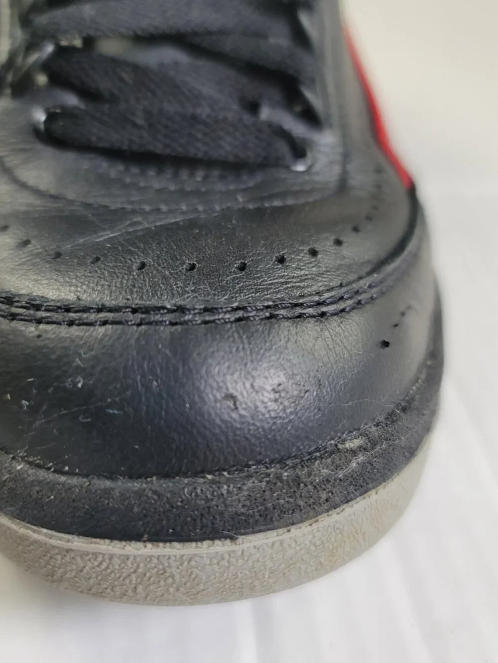 Nike Air Jordan 2 Retro Low Christmas Black Red Green Size 6Y Sneakers